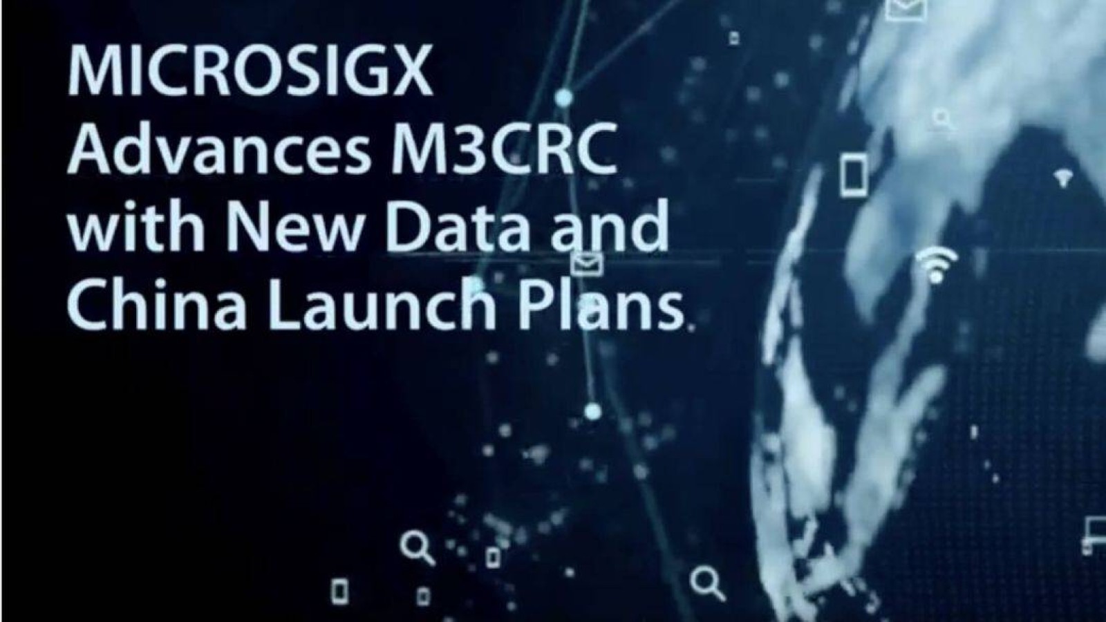 MicroSigX Advances M3CRC with New Data and China Launch Plans_00